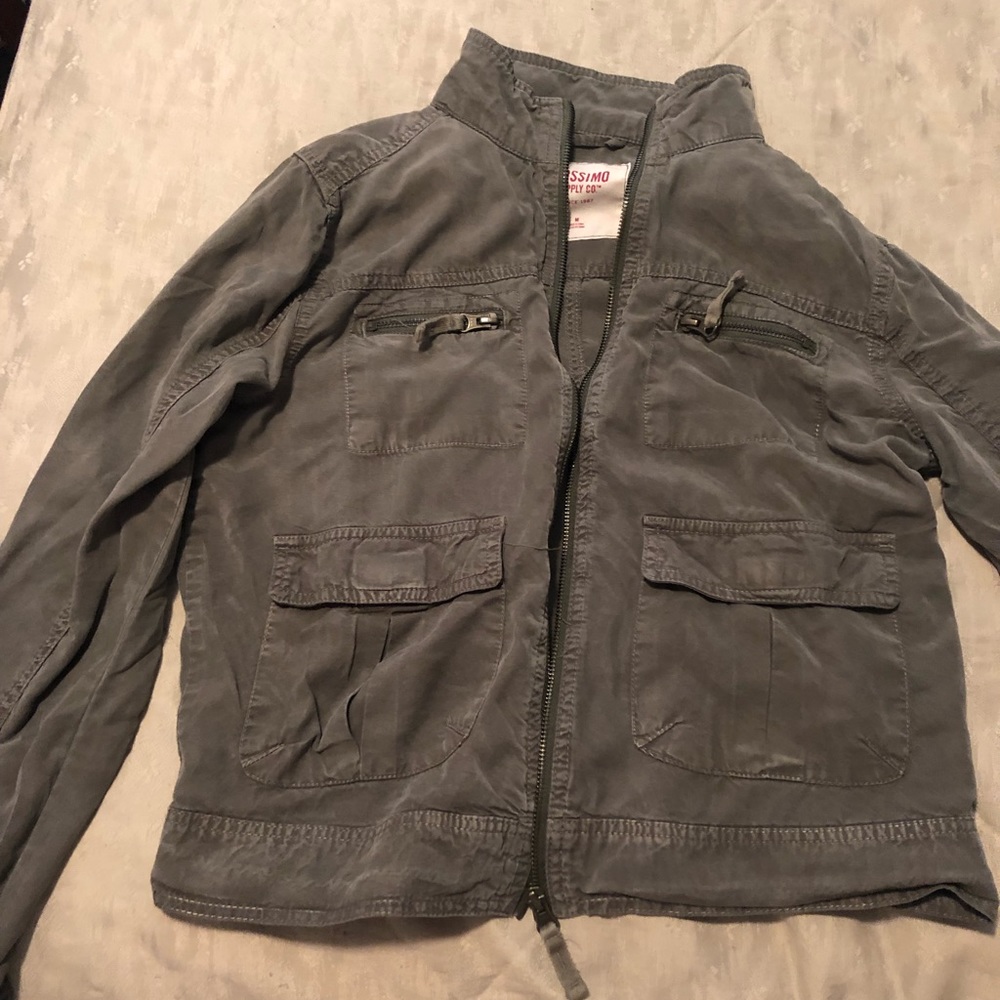 mossimo army green jacket